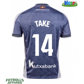 Real Sociedad Takefusa Kubo #14 Bortatröja 2025-26 Kortärmad